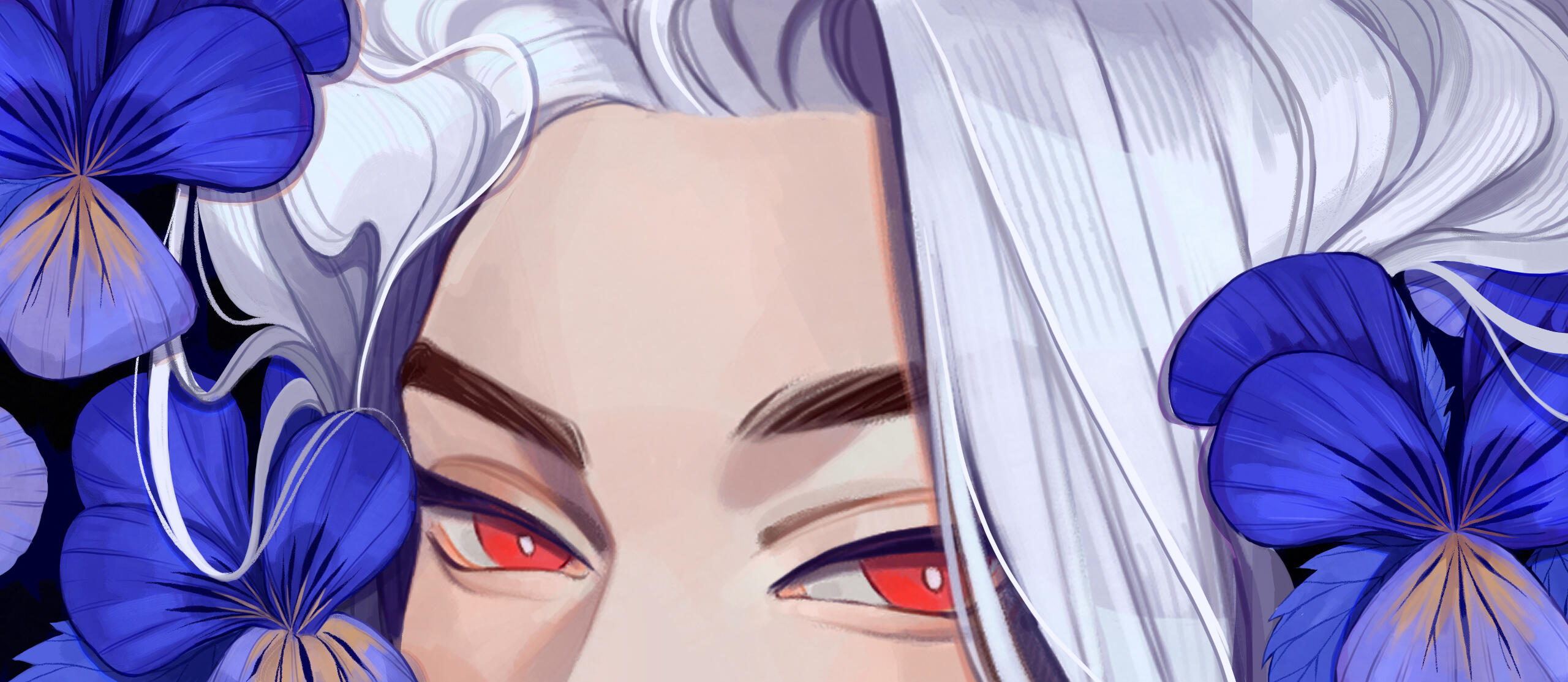 ✦ "Violets" custom banner ✦